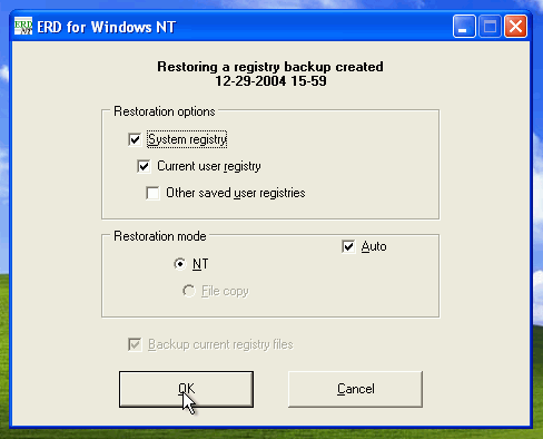 Check both "System" and "Current user". Then press "OK".